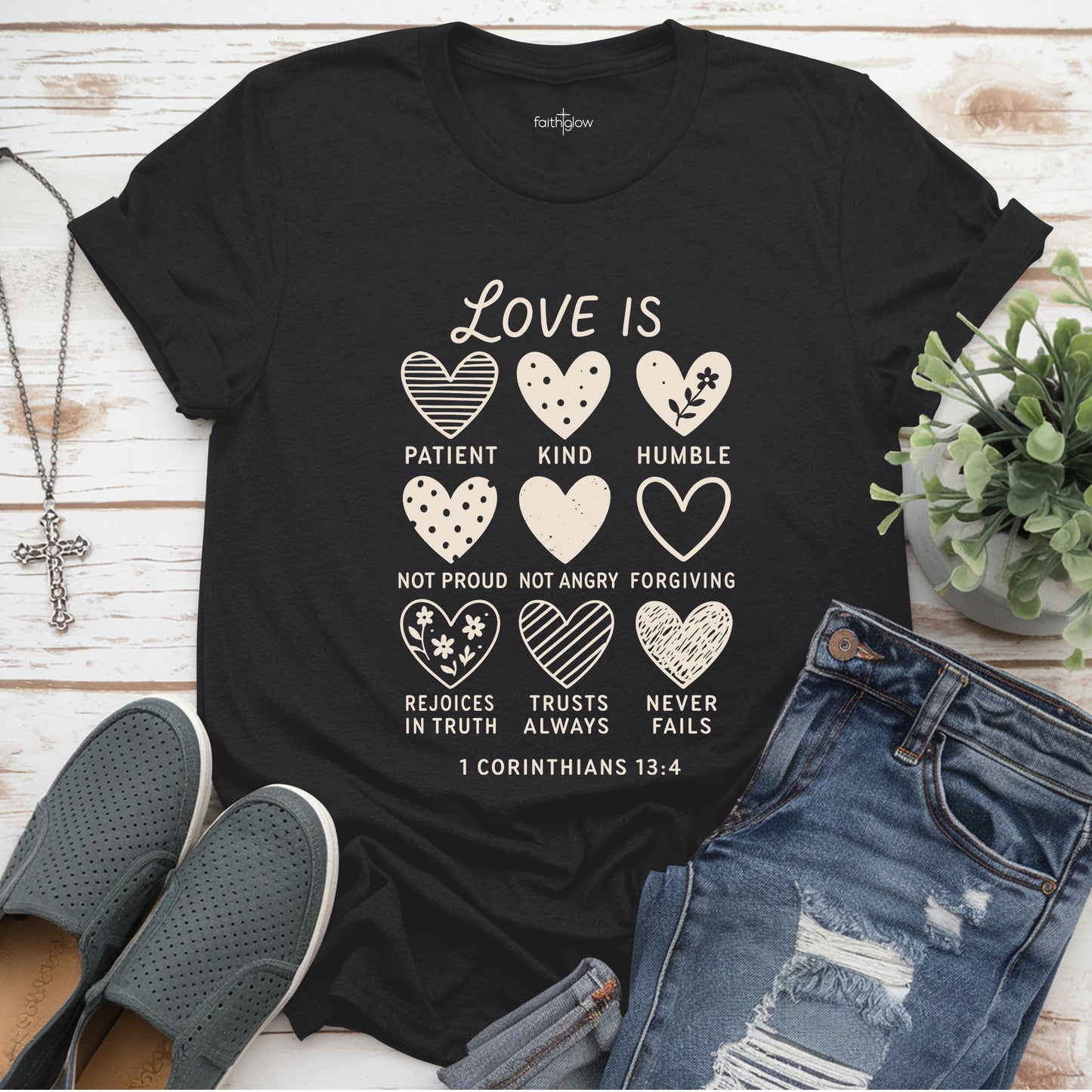 Love Is Patient Love Is Kind Christian T Shirt
