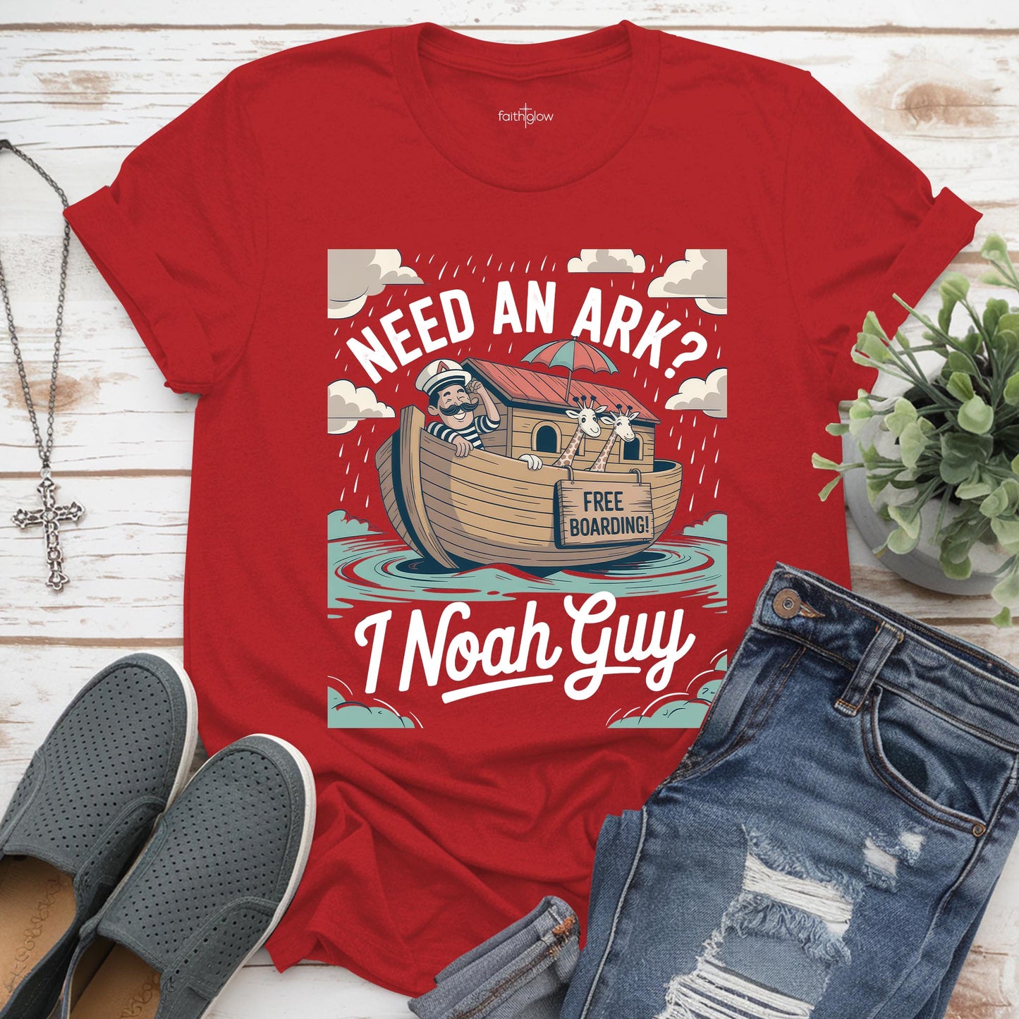 Need An Ark? I Noah Guy Christian T Shirt