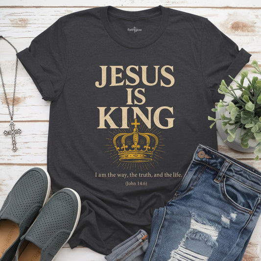 Jesus Is King Christian T Shirt