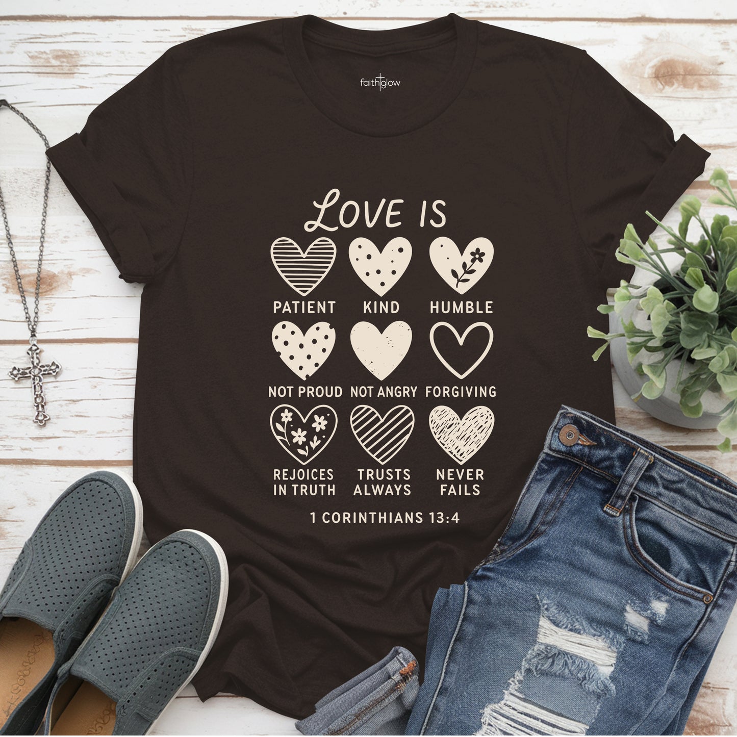 Love Is Patient Love Is Kind Christian T Shirt