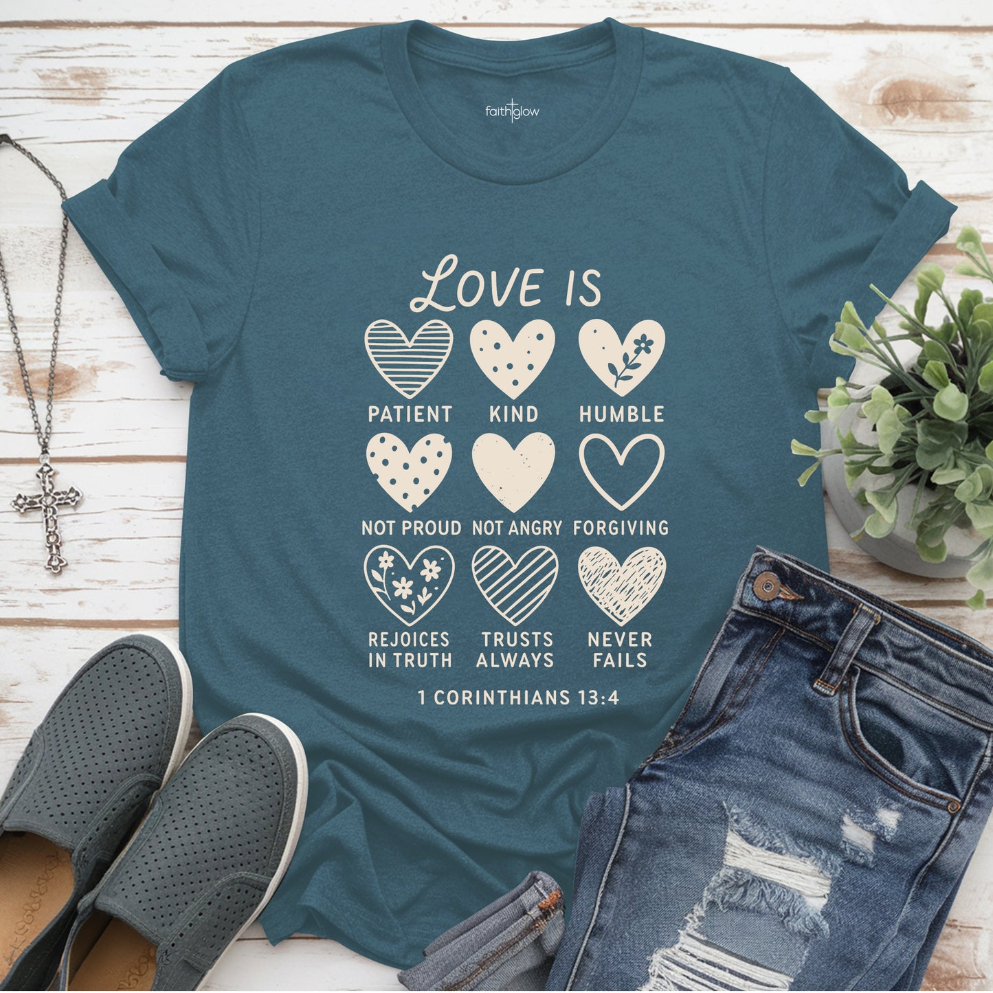 Love Is Patient Love Is Kind Christian T Shirt