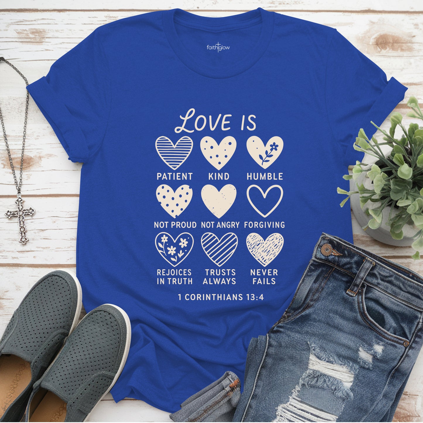 Love Is Patient Love Is Kind Christian T Shirt