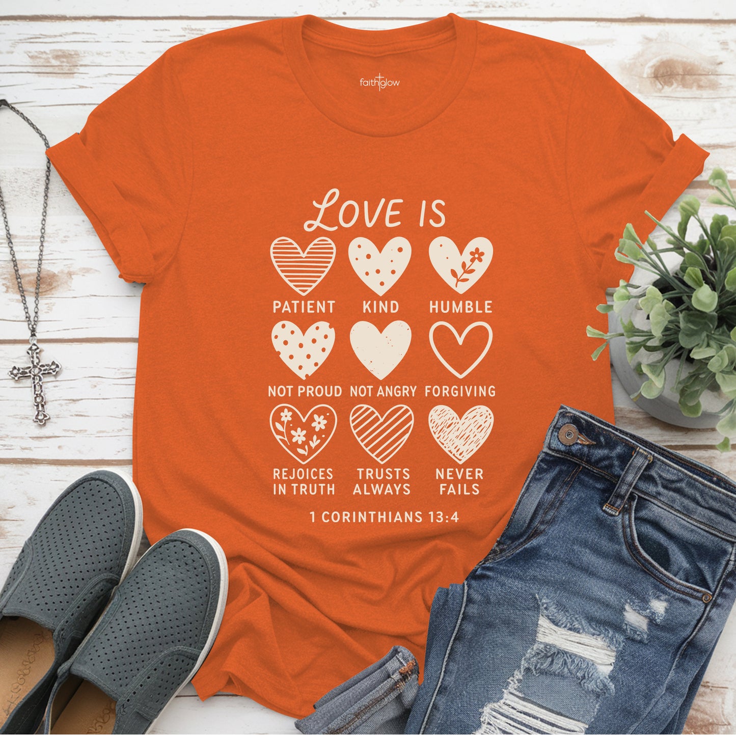 Love Is Patient Love Is Kind Christian T Shirt