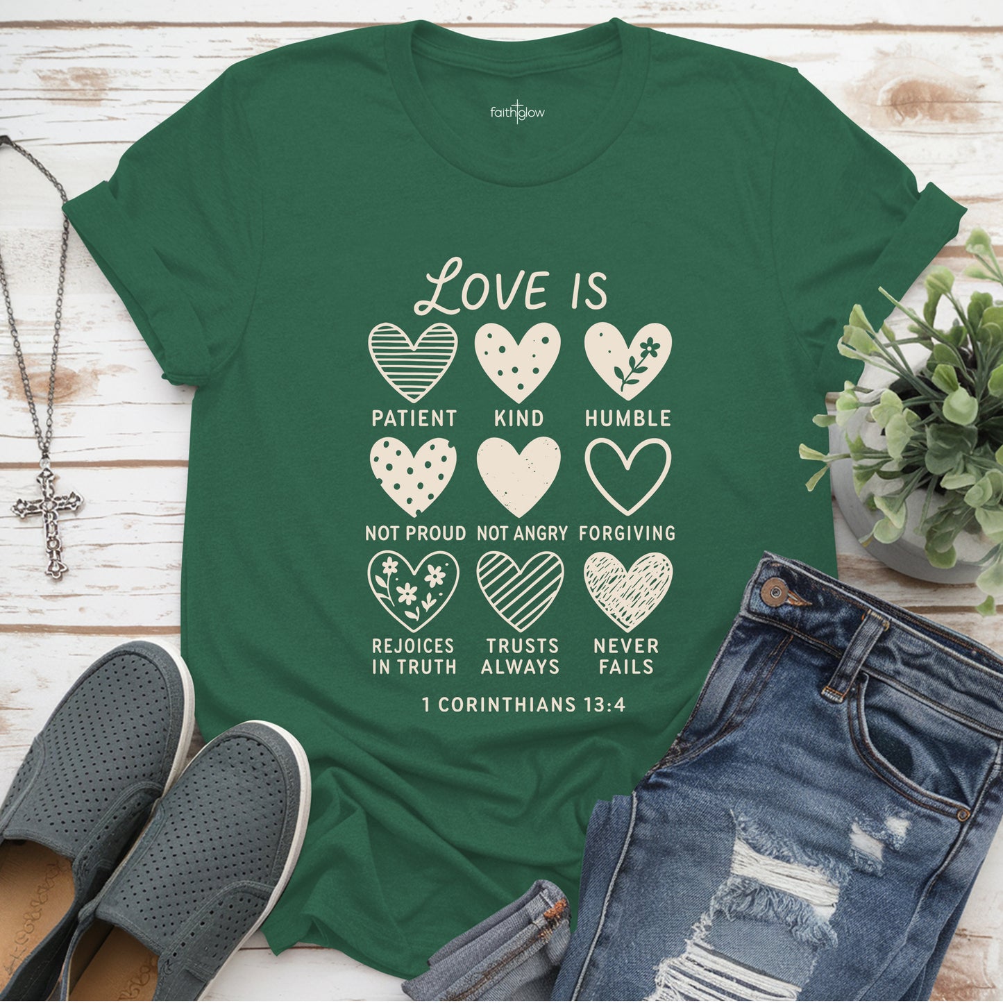 Love Is Patient Love Is Kind Christian T Shirt