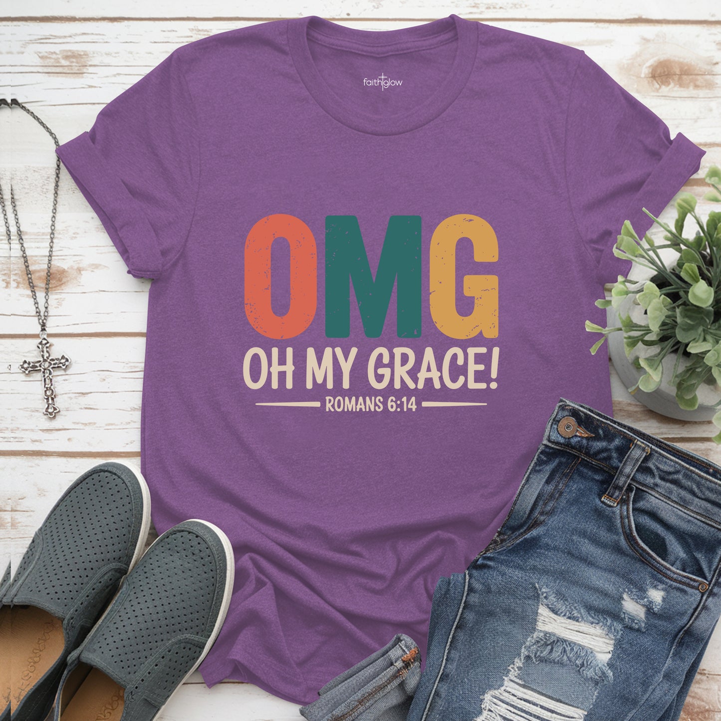 OMG Oh My Grace Christian T Shirt