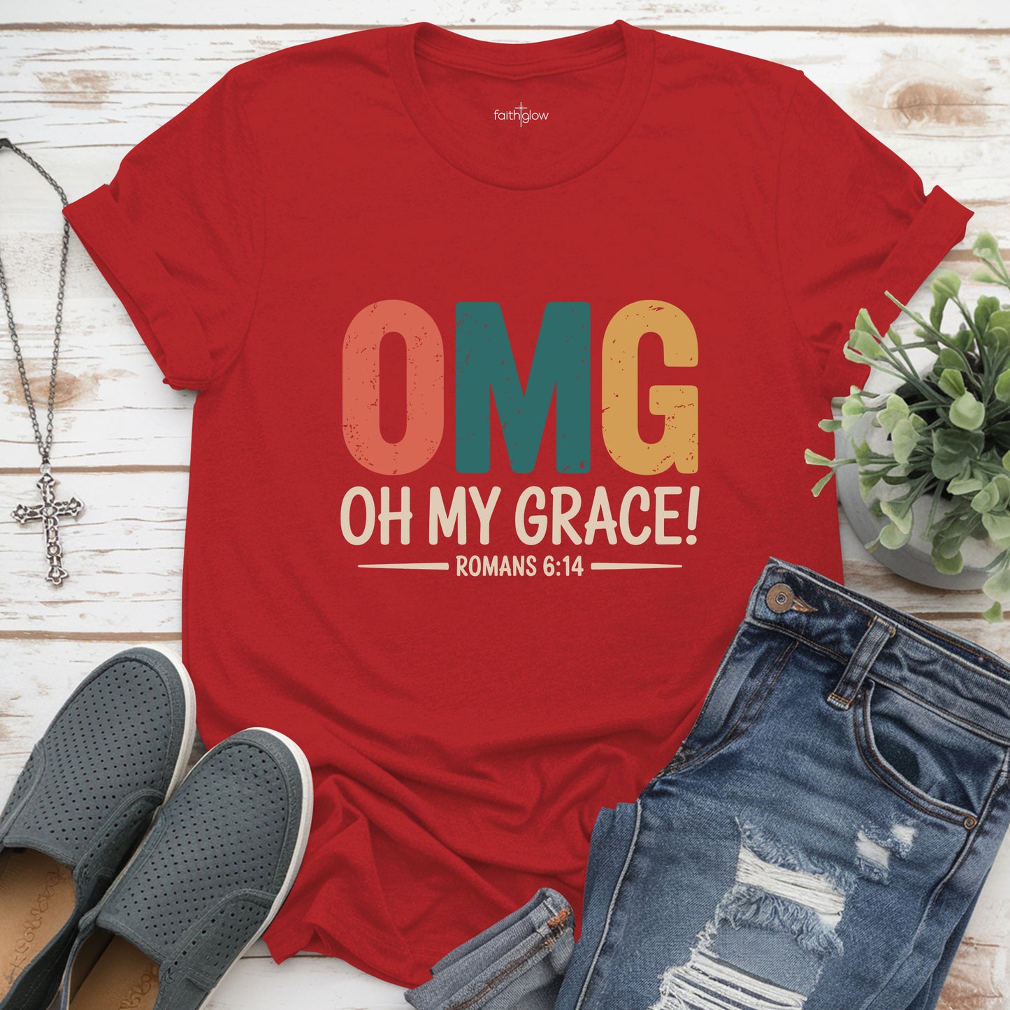 OMG Oh My Grace Christian T Shirt