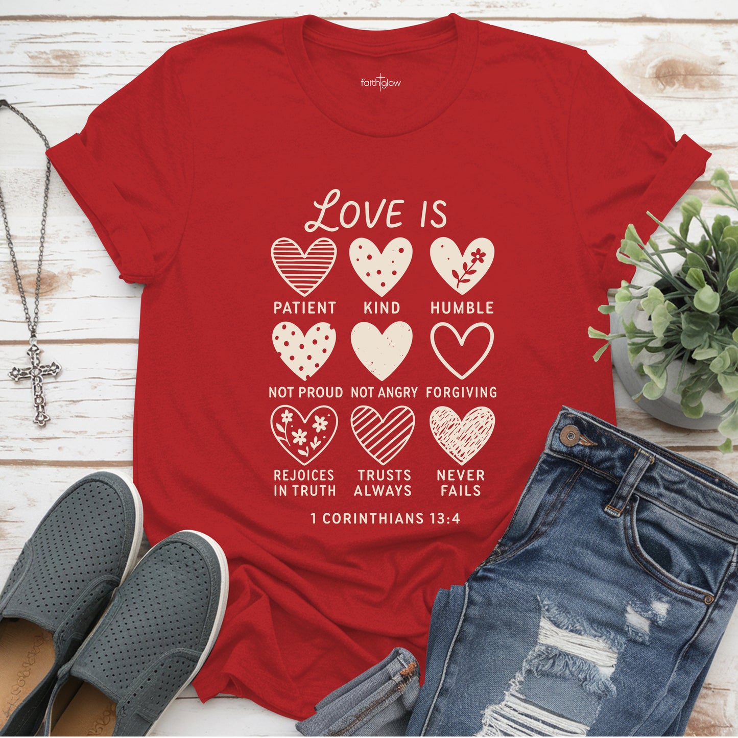 Love Is Patient Love Is Kind Christian T Shirt