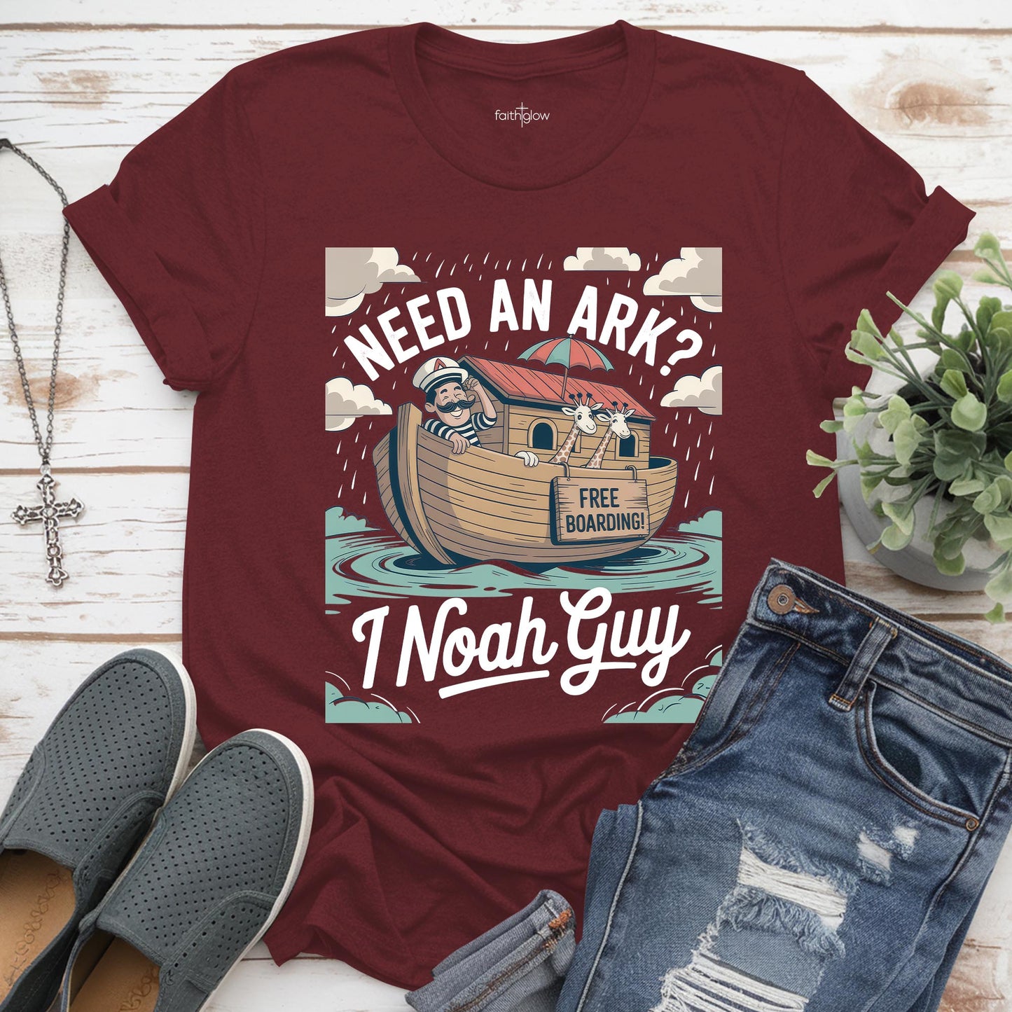 Need An Ark? I Noah Guy Christian T Shirt