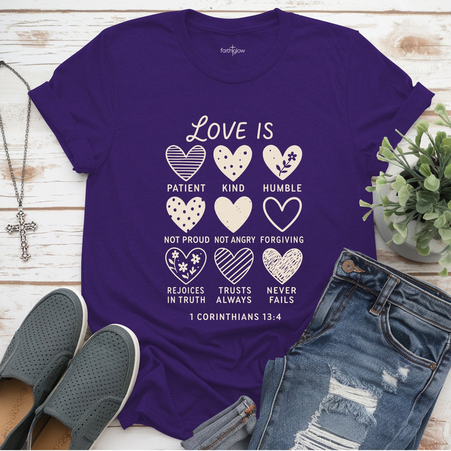 Love Is Patient Love Is Kind Christian T Shirt