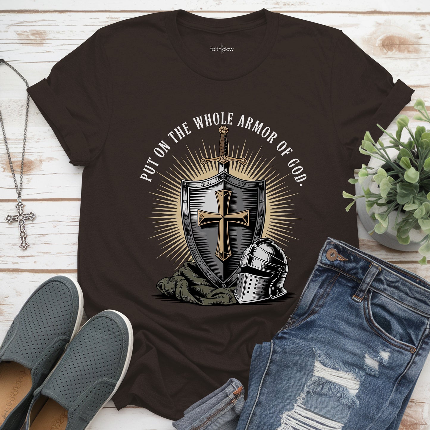 Put On The Whole Armor Of God Christian T Shirt