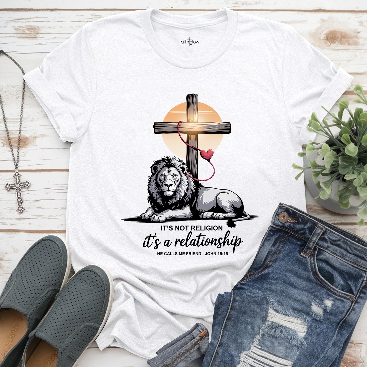 It's Not A Religion It's A Relationship Christian T Shirt