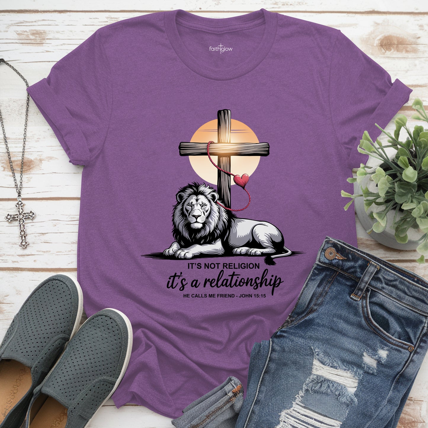 It's Not A Religion It's A Relationship Christian T Shirt
