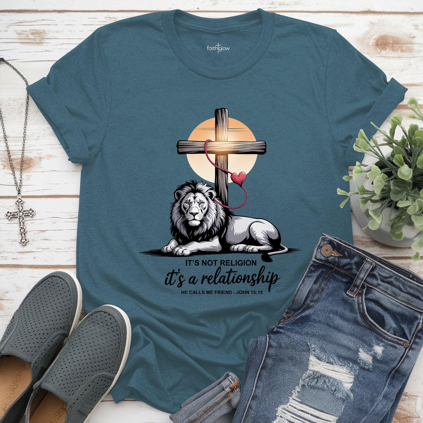 It's Not A Religion It's A Relationship Christian T Shirt