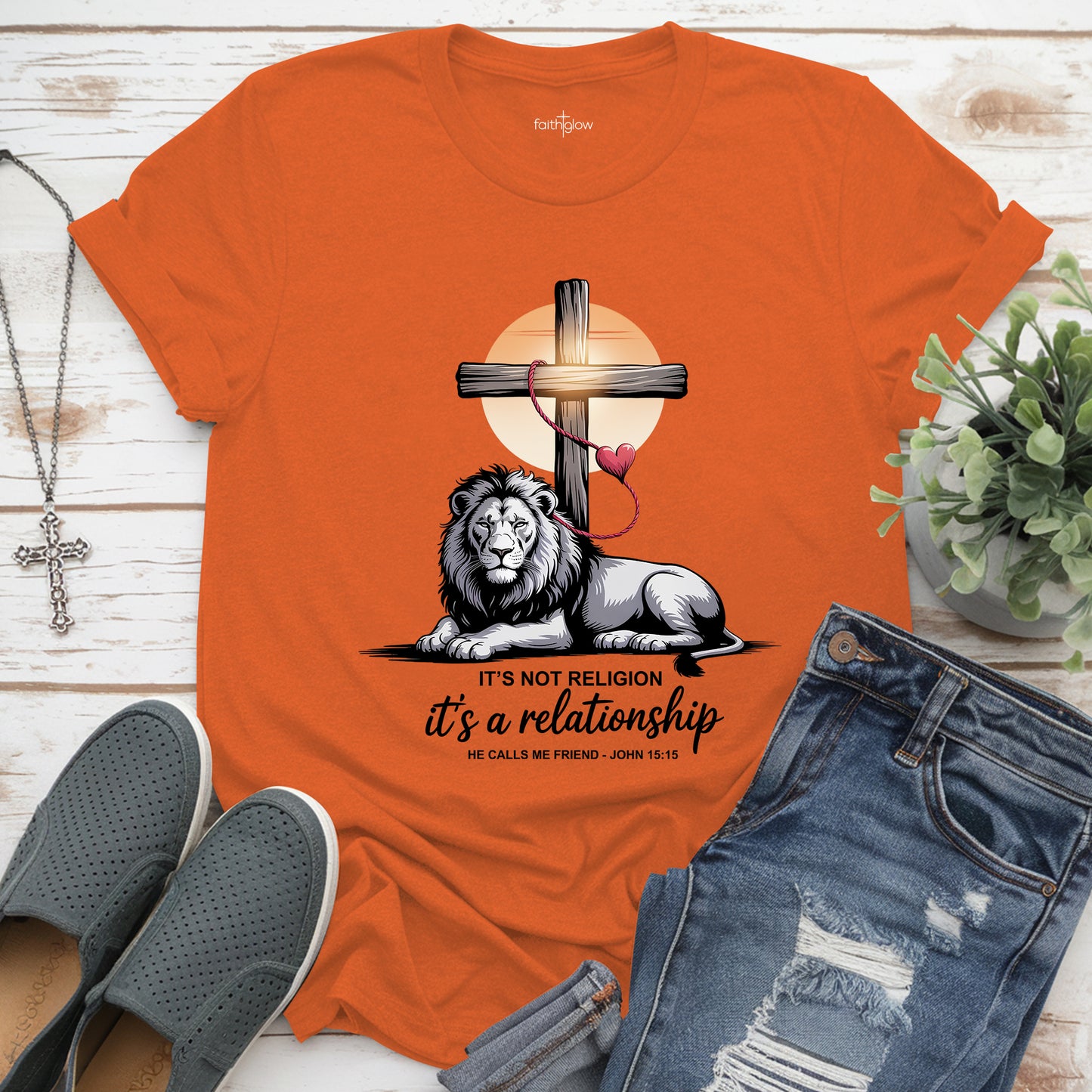 It's Not A Religion It's A Relationship Christian T Shirt