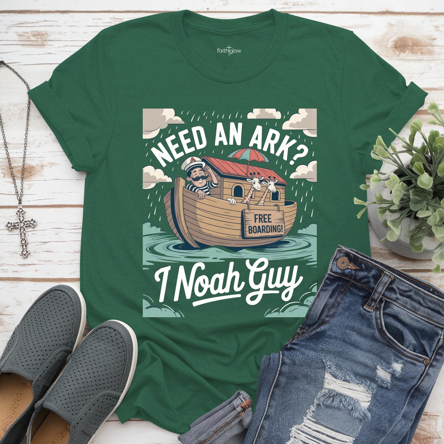 Need An Ark? I Noah Guy Christian T Shirt