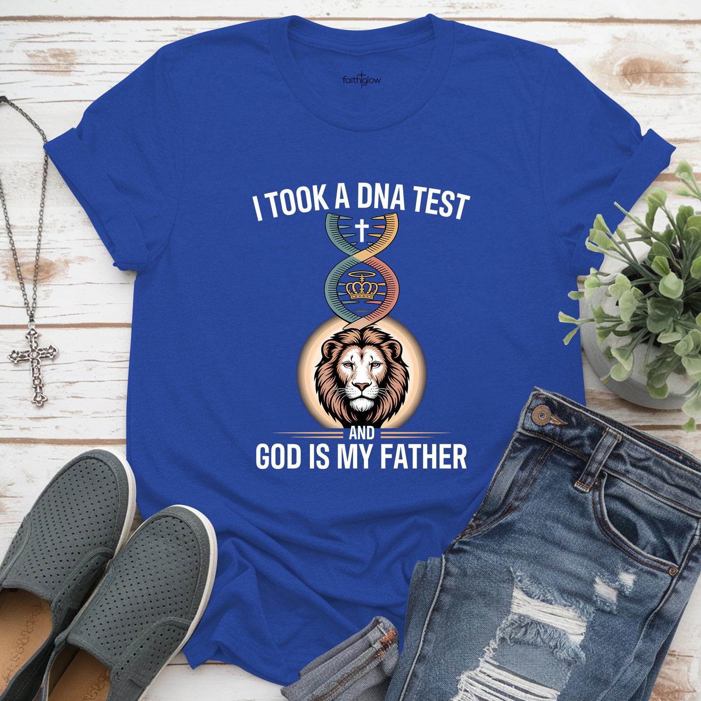 I Took A Dna Test And God Is My Father Christian T Shirt