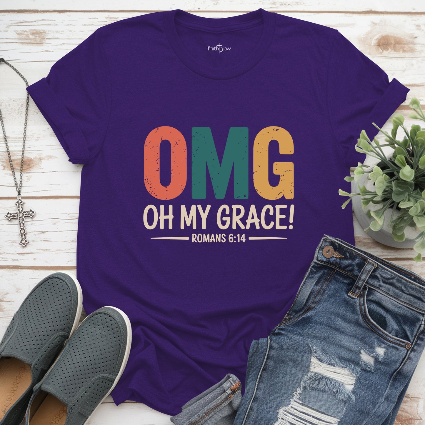 OMG Oh My Grace Christian T Shirt