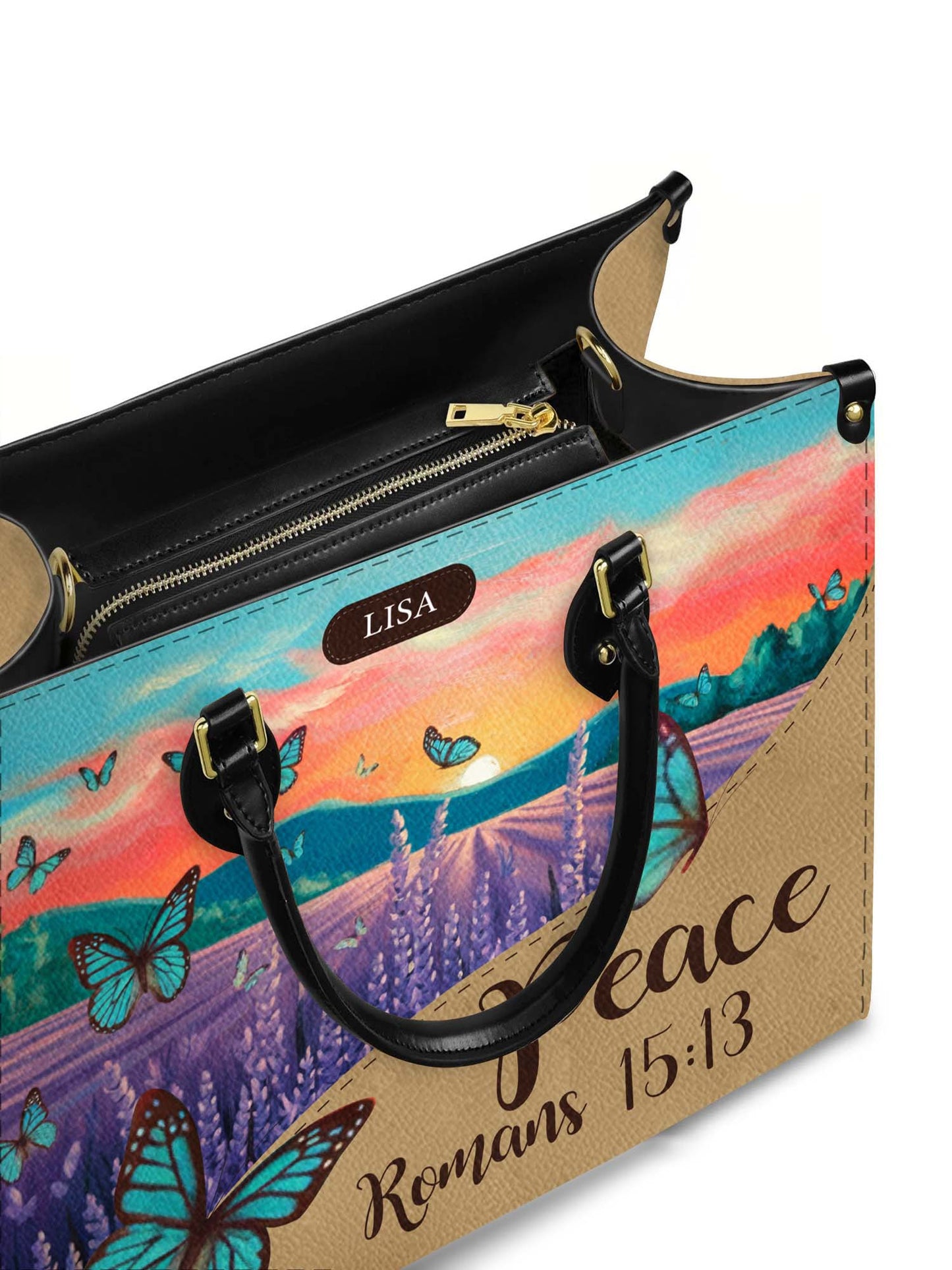 Peace Roman Christian Leather Church Bag