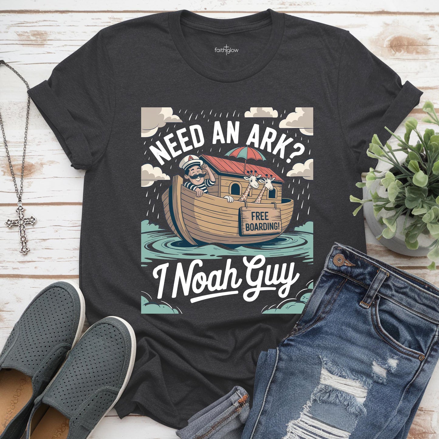 Need An Ark? I Noah Guy Christian T Shirt