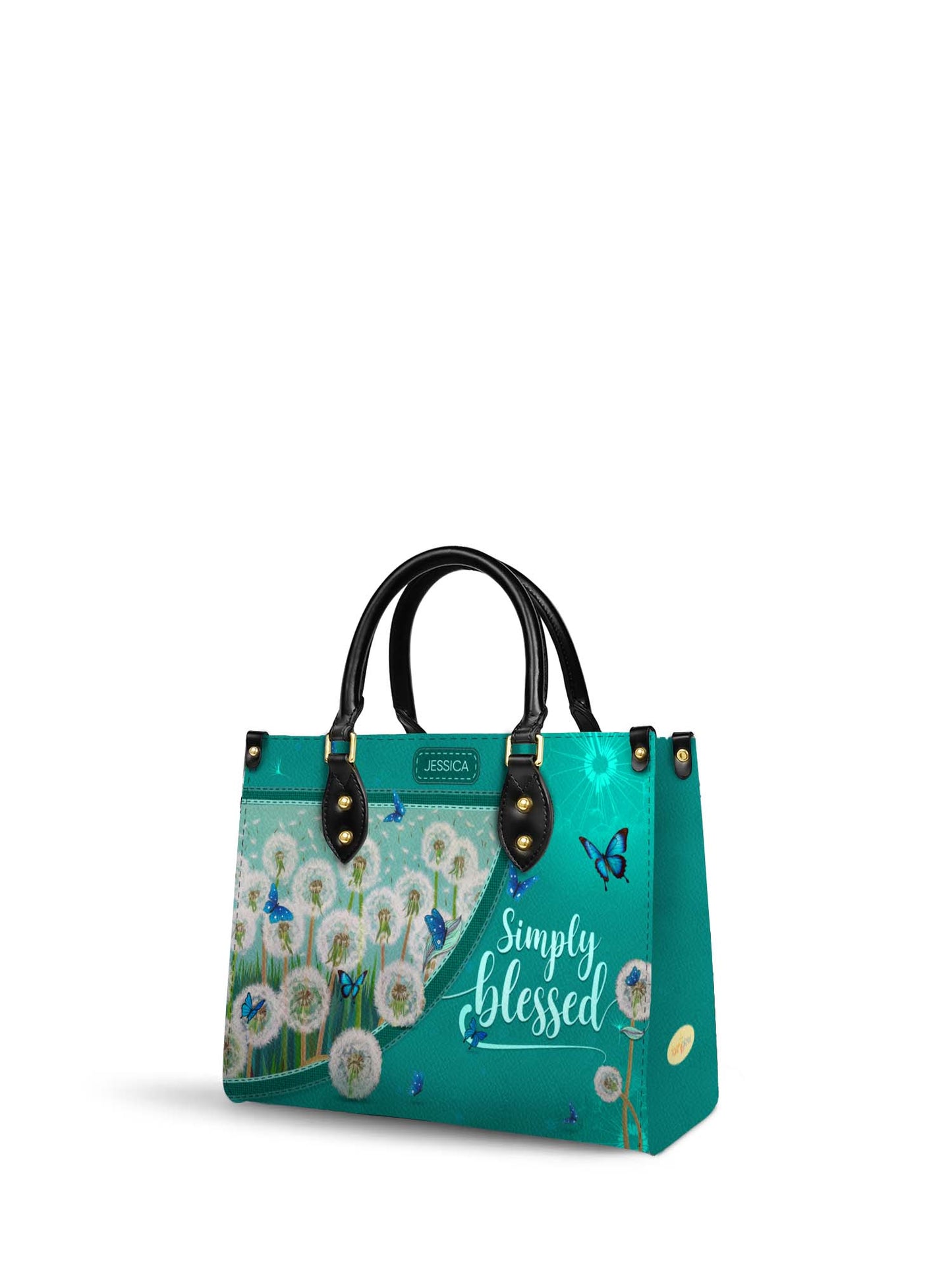 Simply Blessed Christian Leather Church Bag