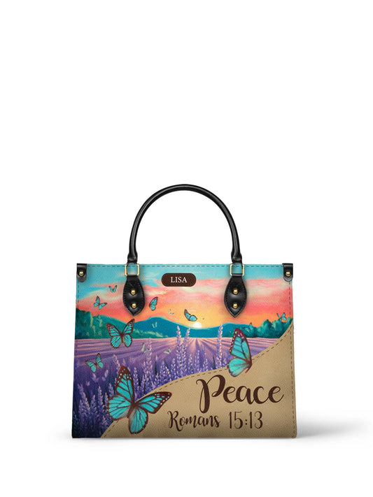 Peace Roman Christian Leather Church Bag