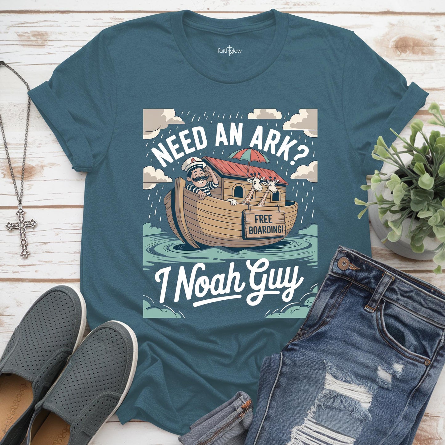 Need An Ark? I Noah Guy Christian T Shirt
