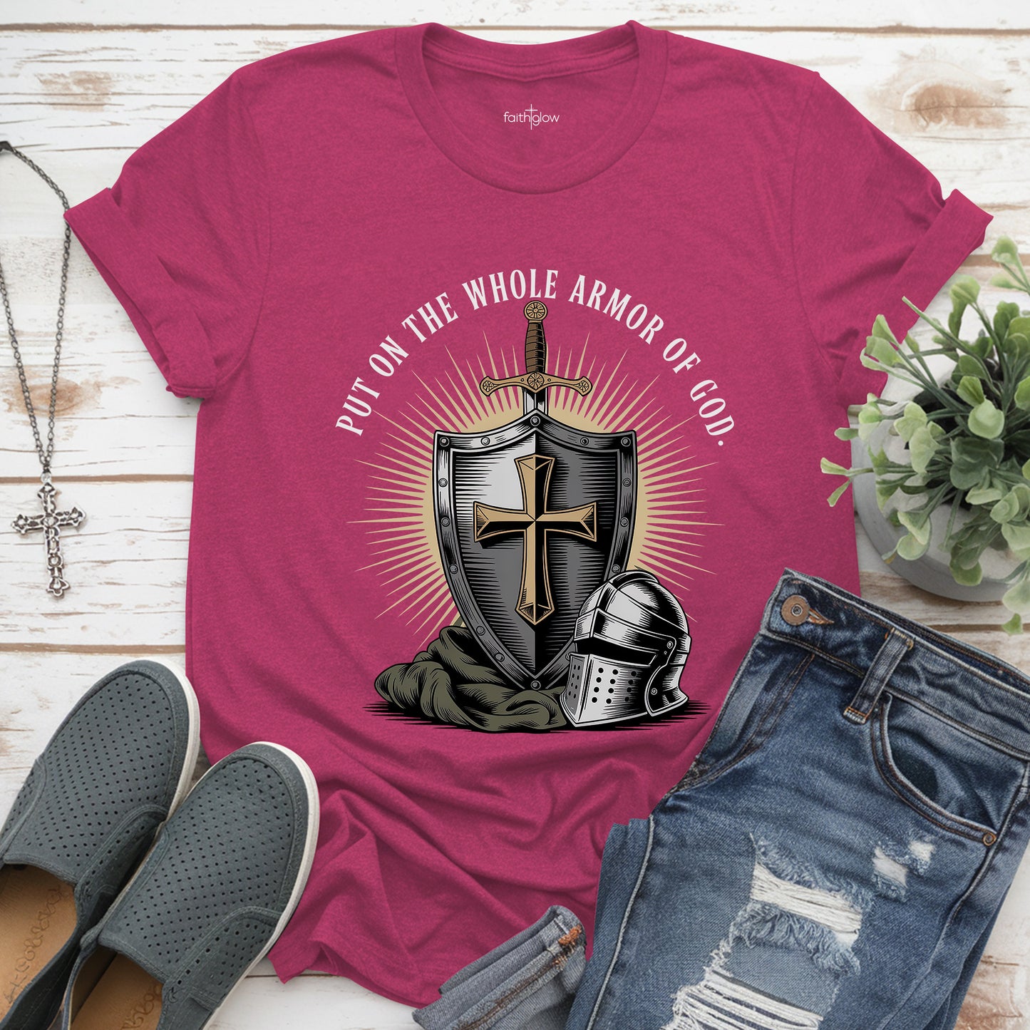 Put On The Whole Armor Of God Christian T Shirt