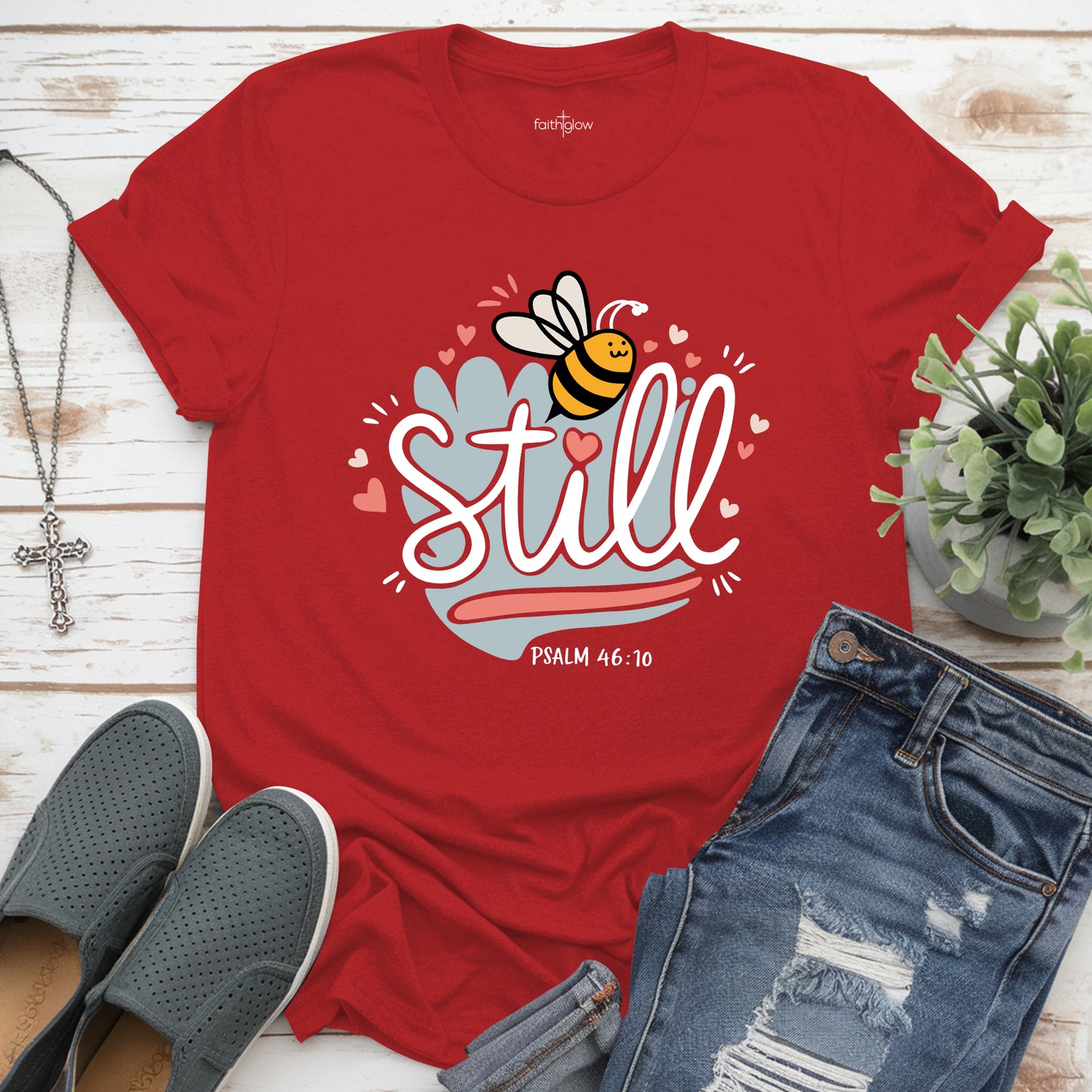 Be Still Tee Christian T Shirt