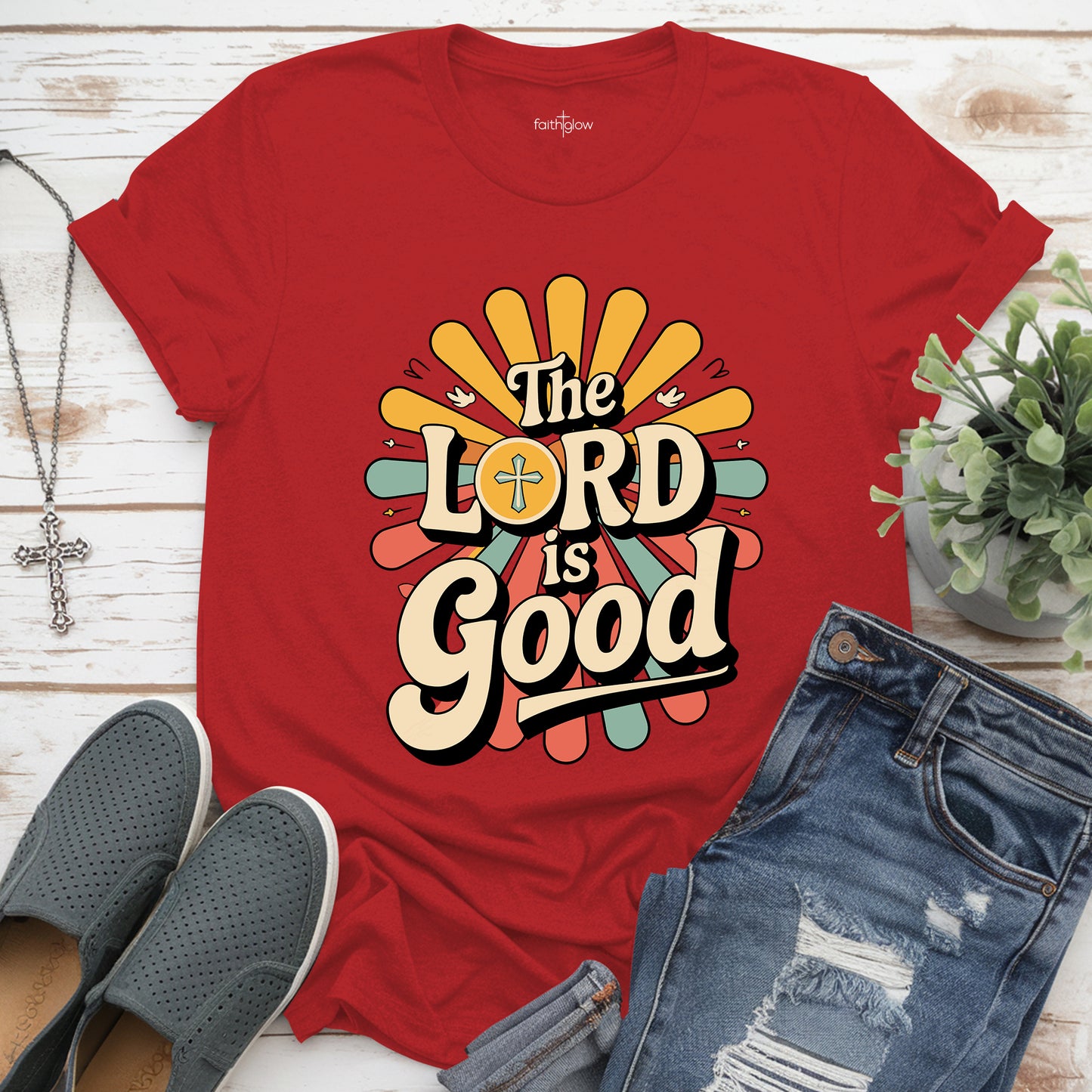 The Lord Is Good Christian T Shirt