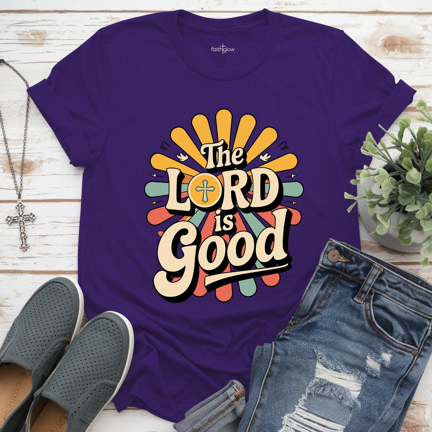 The Lord Is Good Christian T Shirt