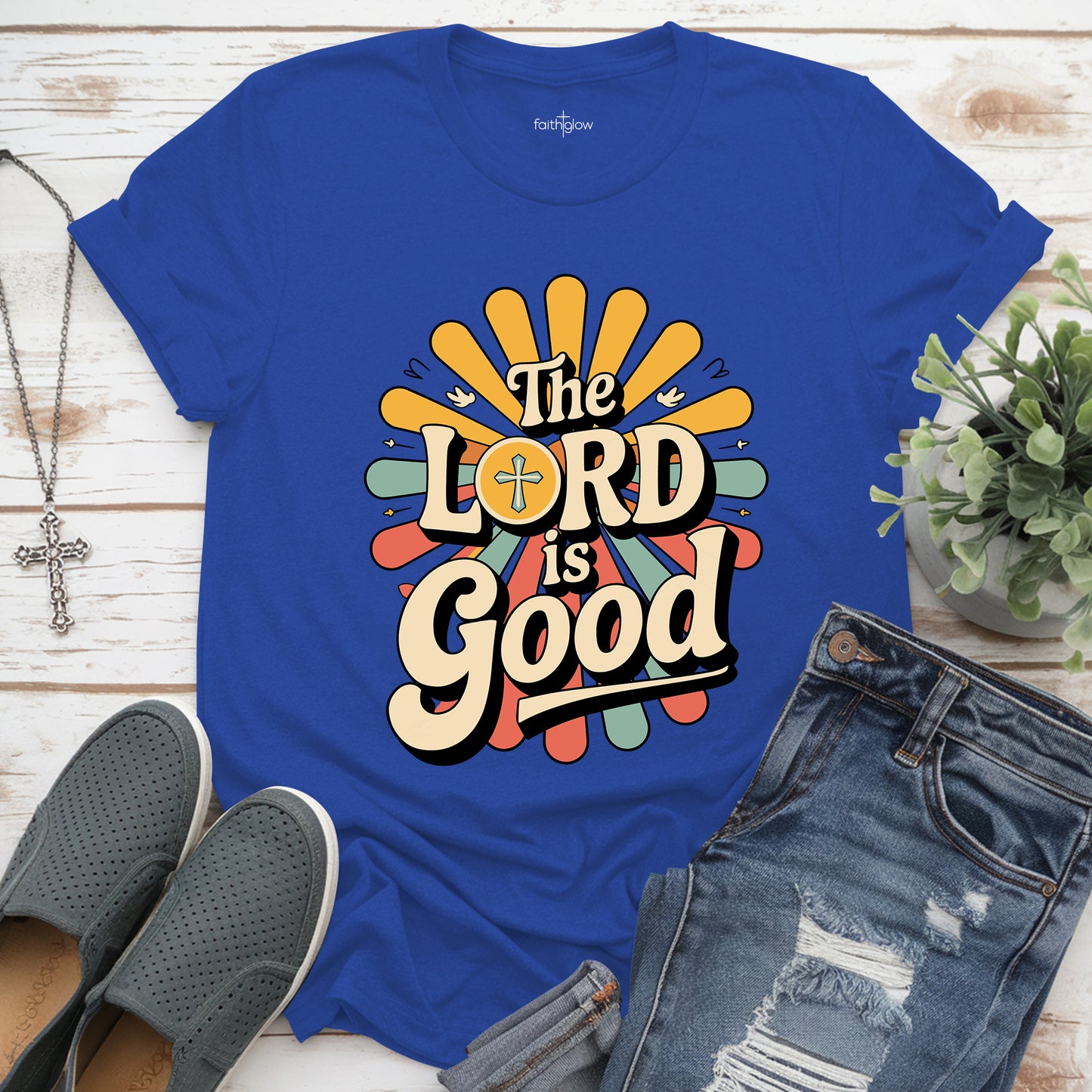 The Lord Is Good Christian T Shirt