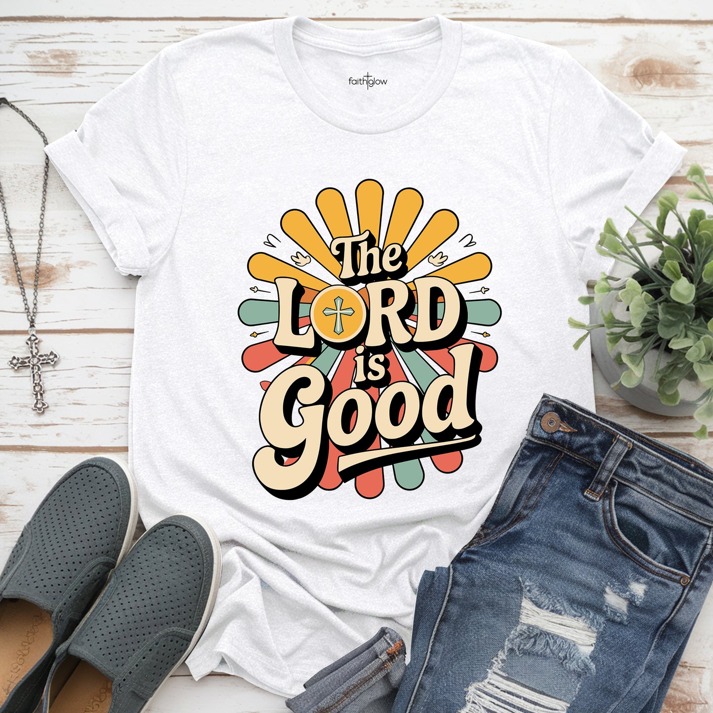 The Lord Is Good Christian T Shirt