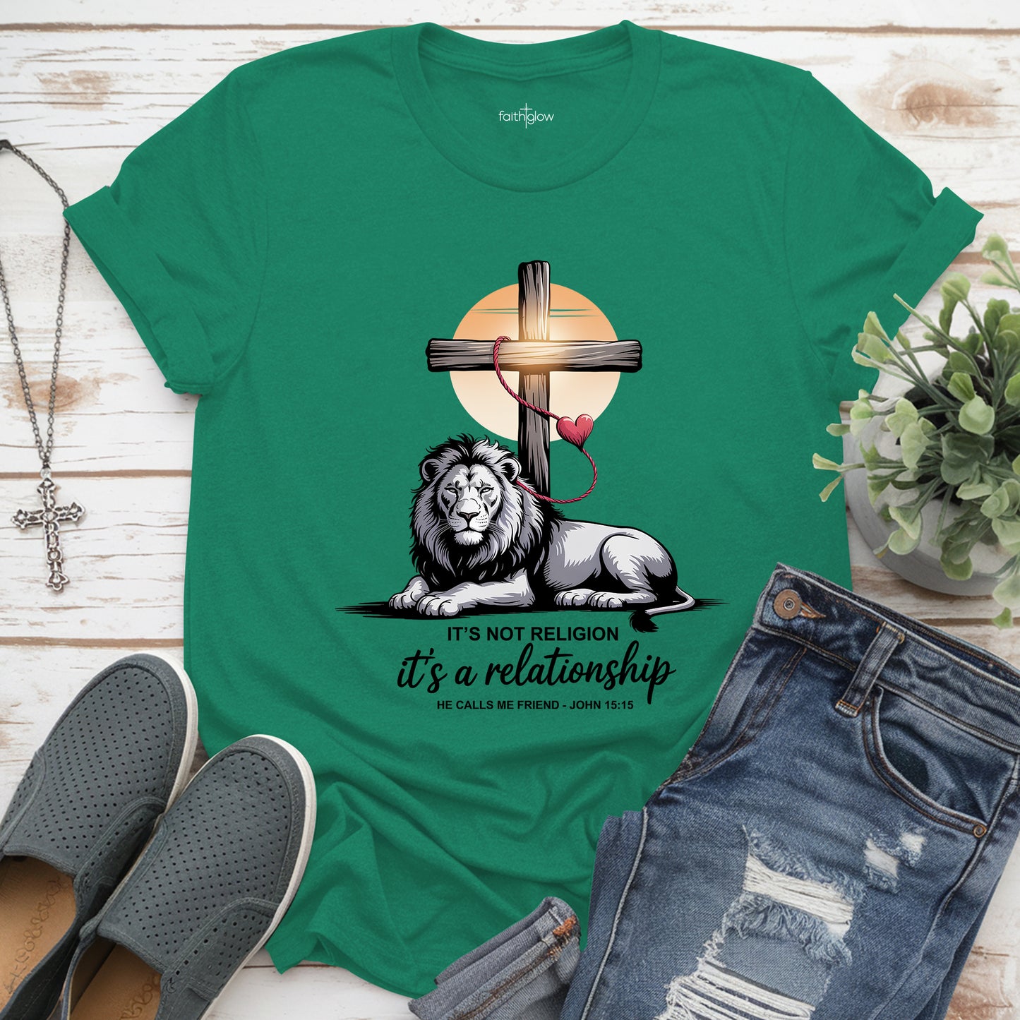 It's Not A Religion It's A Relationship Christian T Shirt