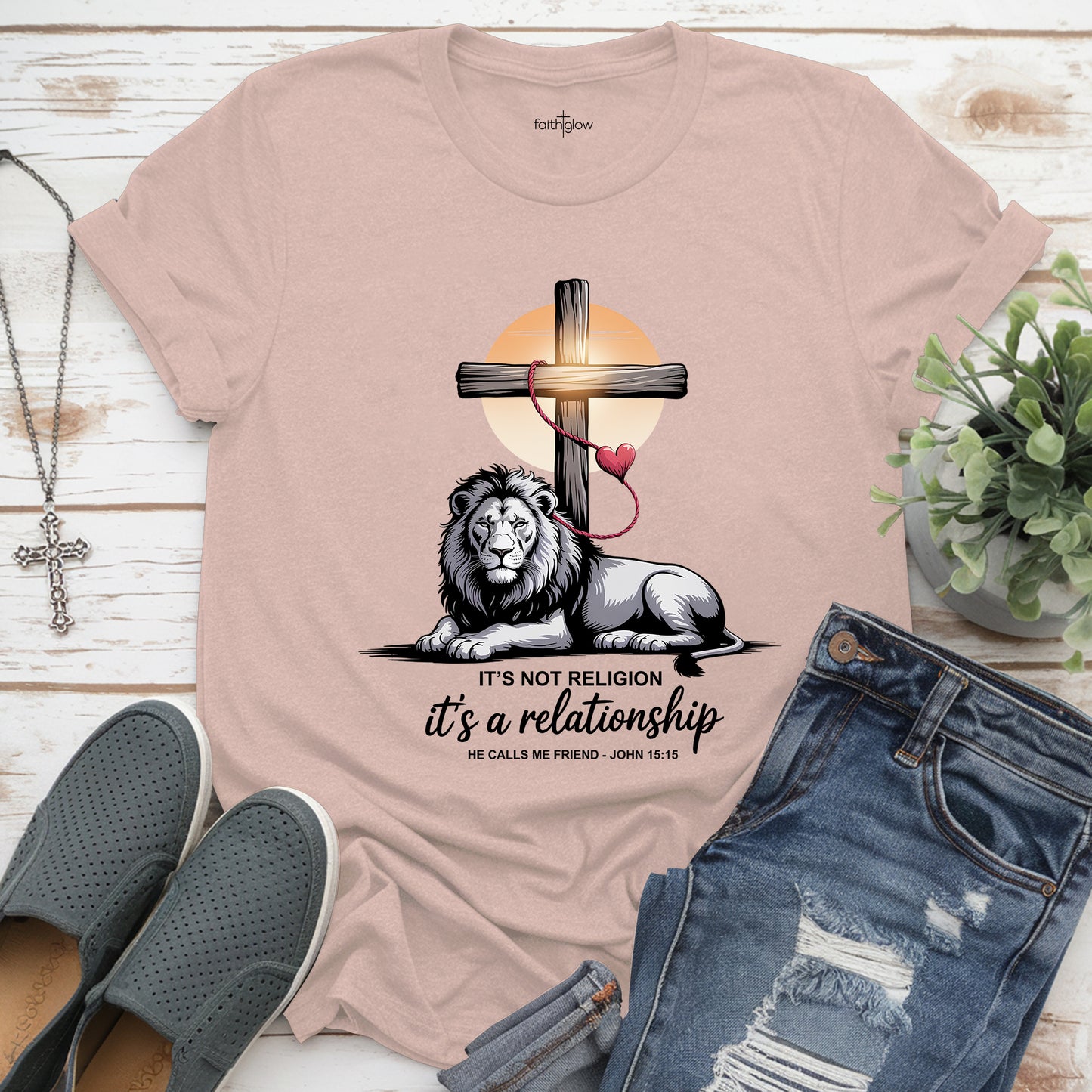 It's Not A Religion It's A Relationship Christian T Shirt