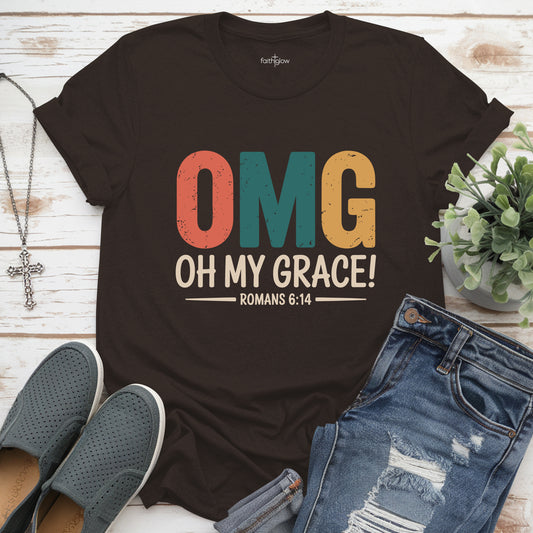 OMG Oh My Grace Christian T Shirt