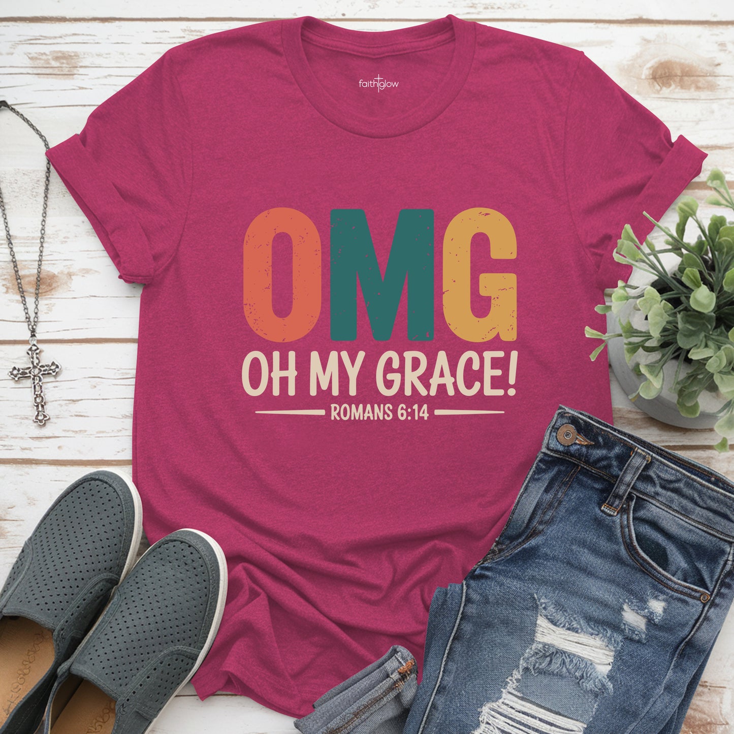 OMG Oh My Grace Christian T Shirt