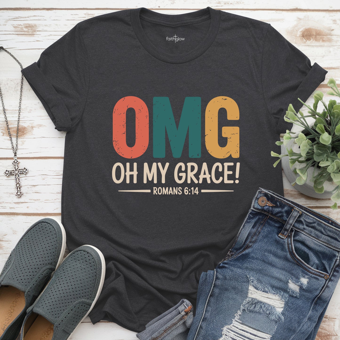 OMG Oh My Grace Christian T Shirt