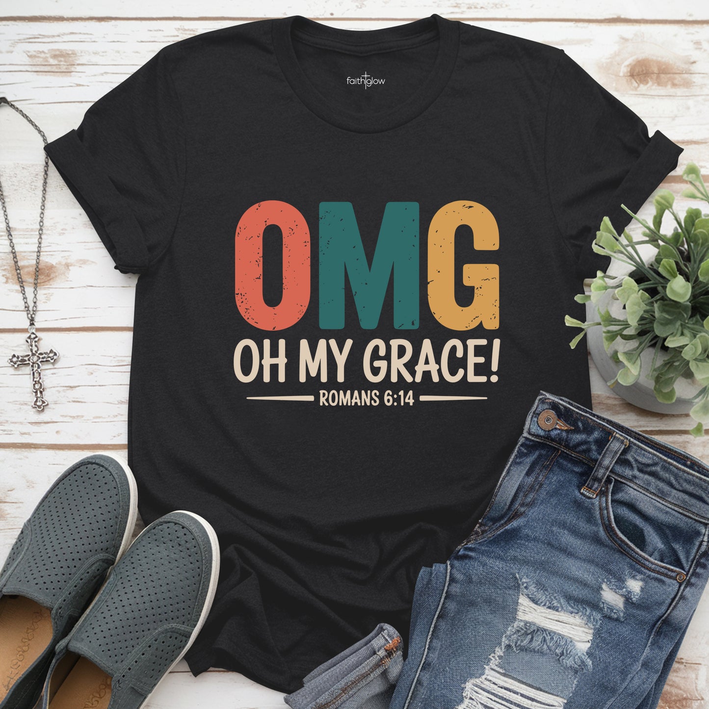 OMG Oh My Grace Christian T Shirt