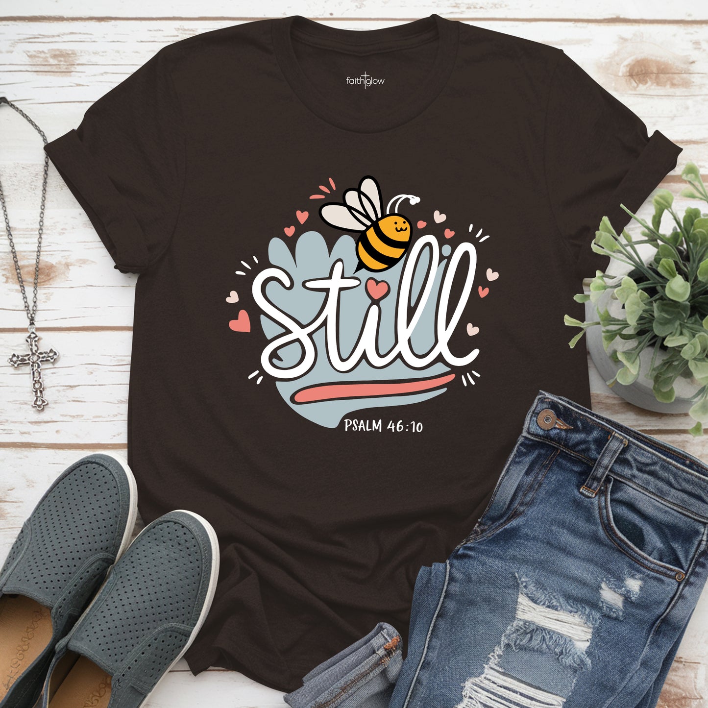 Be Still Tee Christian T Shirt