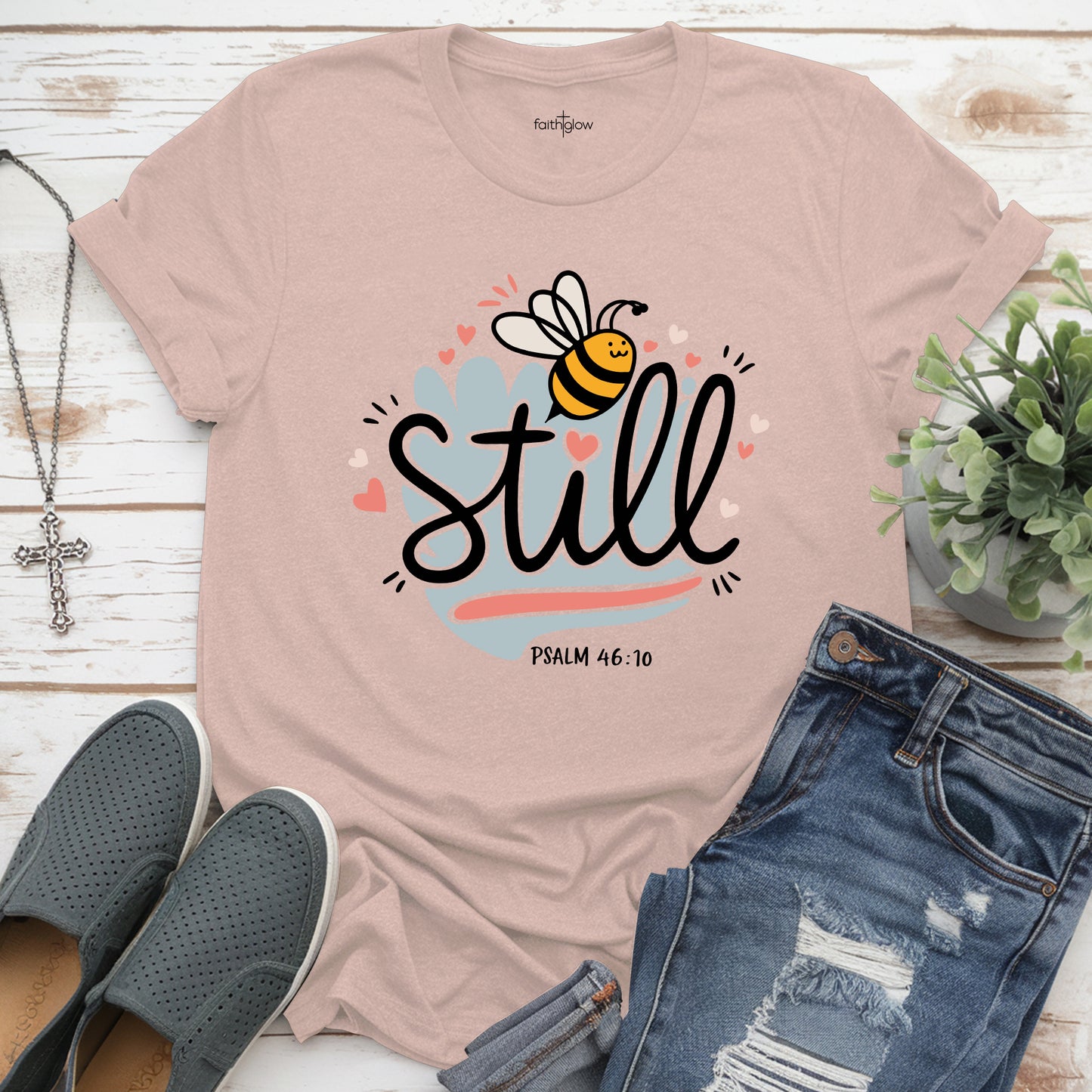 Be Still Tee Christian T Shirt