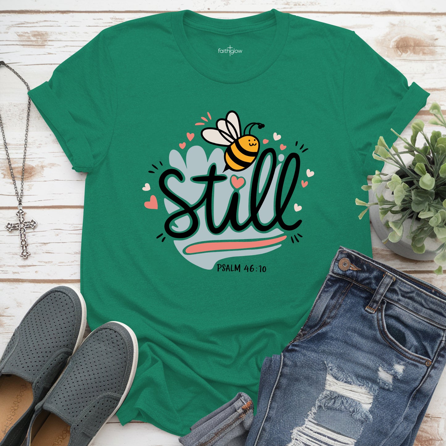Be Still Tee Christian T Shirt