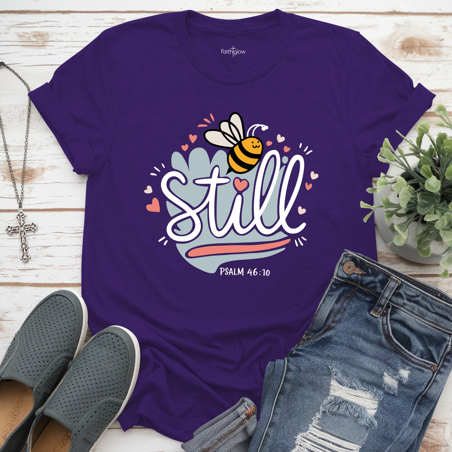 Be Still Tee Christian T Shirt