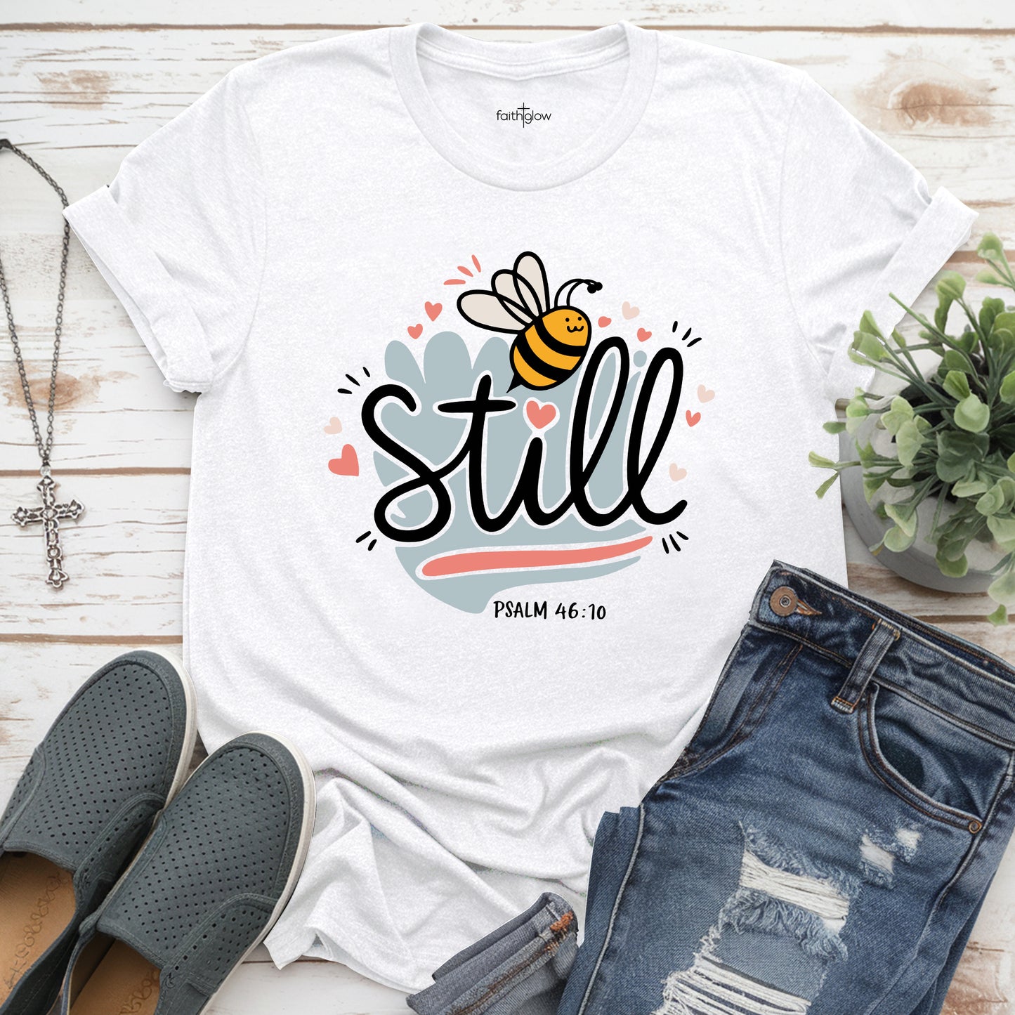 Be Still Tee Christian T Shirt